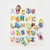 Play Nahthing | Nahthing Project Creative Play Bath Stickers & Poster Set - Alphabet | Mellow