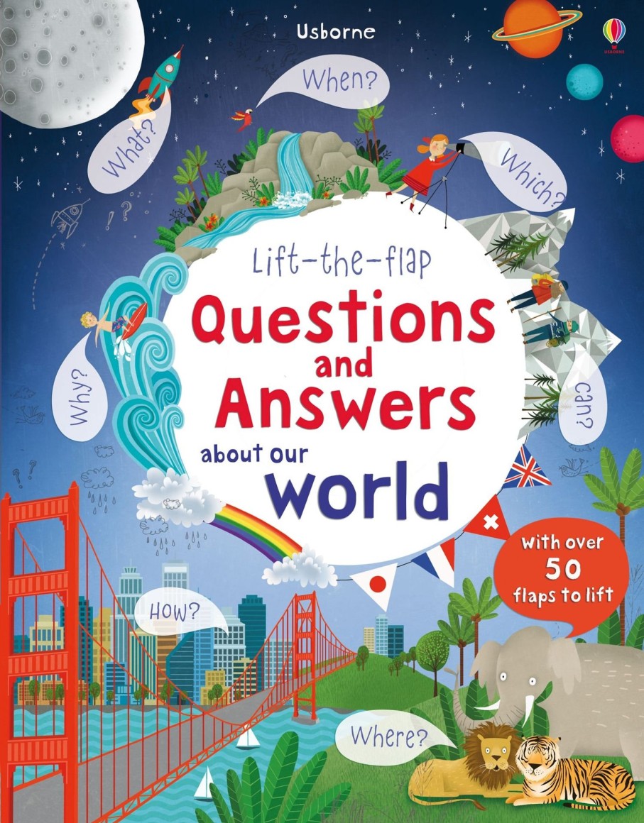 Read Usborne | Lift-The-Flap: Questions And Answers About Our World | Mellow