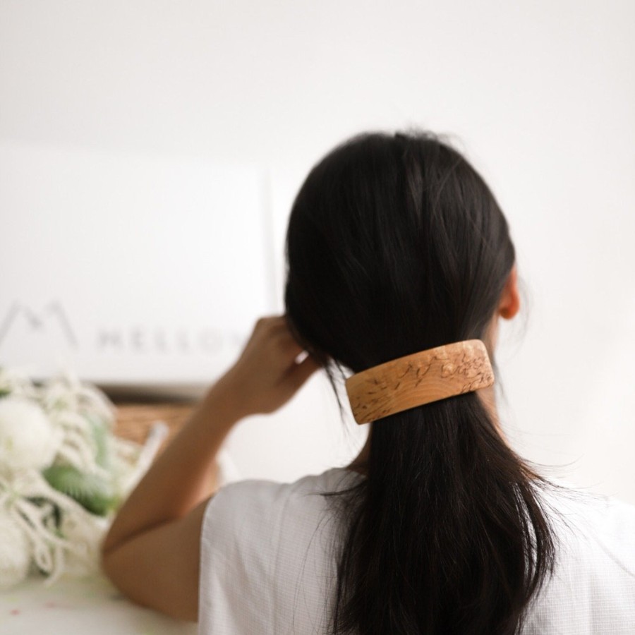 Wear Kost Kamm | Kost Kamm Wooden Hair Clip, 10Cm | Mellow