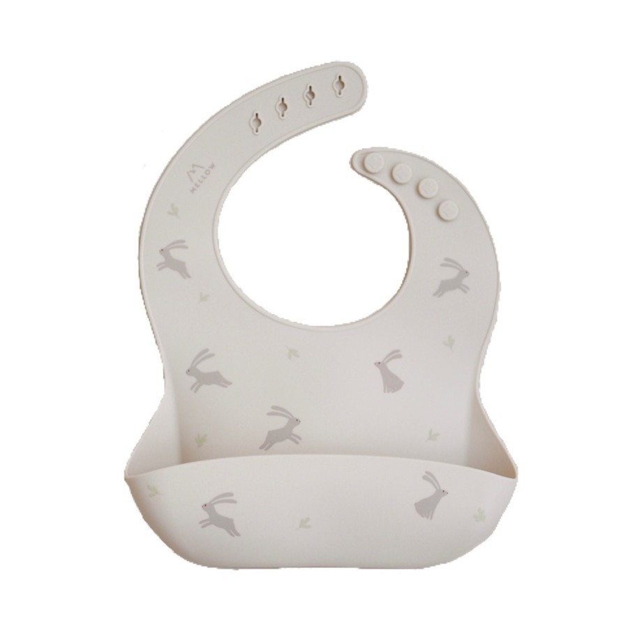 Feed Mellow | Mellow Silicone Bib - Bunny | Mellow