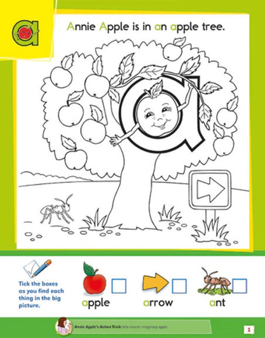 Read Letterland | Letterland: My First Alphabet Activity Book | Mellow