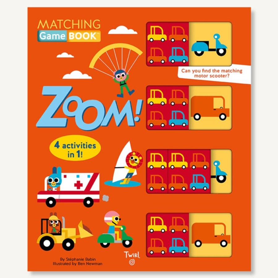 Read Mellow | Matching Game Book: Zoom! | Mellow