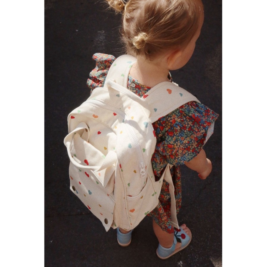 Wear Konges Slojd | Konges Slojd Malie Backpack - Multi Hearts | Mellow