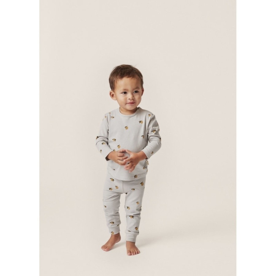 Wear Konges Slojd | Konges Slojd Sleepy Pj Set - Lemon Harbor | Mellow