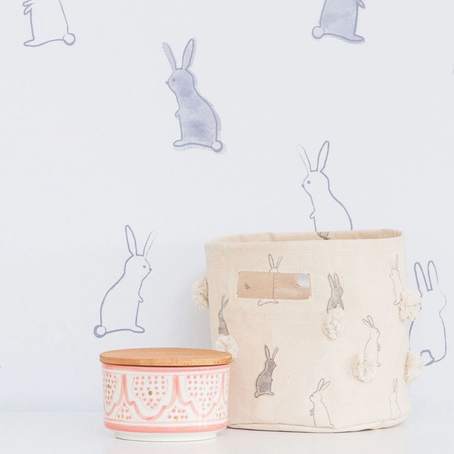 Interior Pehr | Pehr Printed Pom Pom Mini - Bunny Hop | Mellow