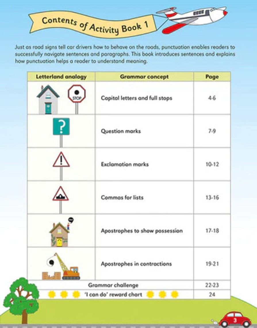 Read Letterland | Letterland: Grammar Activity Book 1 | Mellow