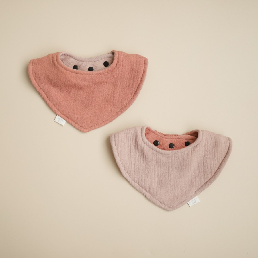 Gift Mellow | Mellow Reversible Dribble Bib - Mistflower /Dusk | Mellow