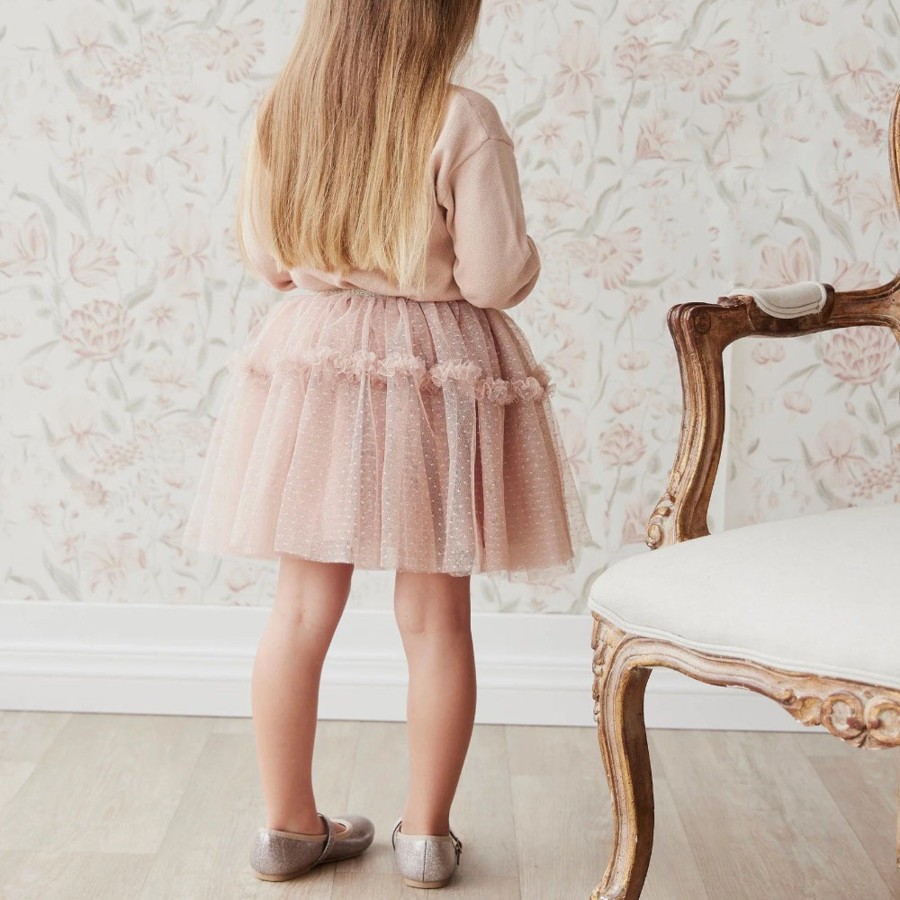 Wear Jamie Kay | Jamie Kay Margot Tulle Skirt - Dusky Rose | Mellow