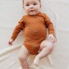 Wear Jamie Kay | Jamie Kay Long Sleeve Fernley Bodysuit - Zoomie Bears Ginger | Mellow