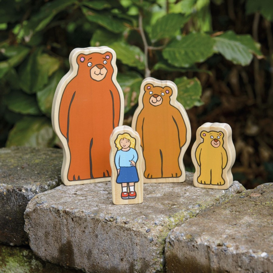 Play Yellow Door | Yellow Door Wooden Characters: Goldilocks And The Three Bears | Mellow