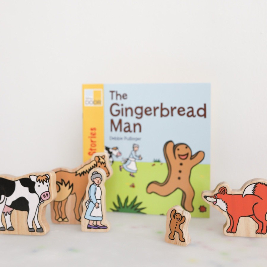 Play Yellow Door | Yellow Door Wooden Characters: The Gingerbread Man | Mellow