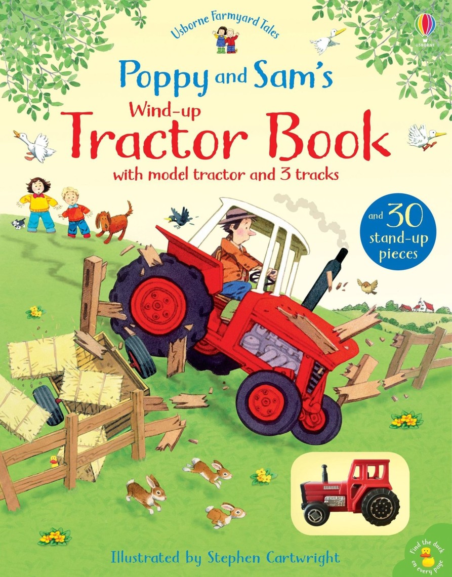 Read Usborne | Poppy And Sam'S Wind-Up Tractor Book | Mellow