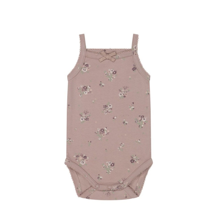 Wear Jamie Kay | Jamie Kay Bridget Singlet Bodysuit - Lauren Floral Fawn | Mellow