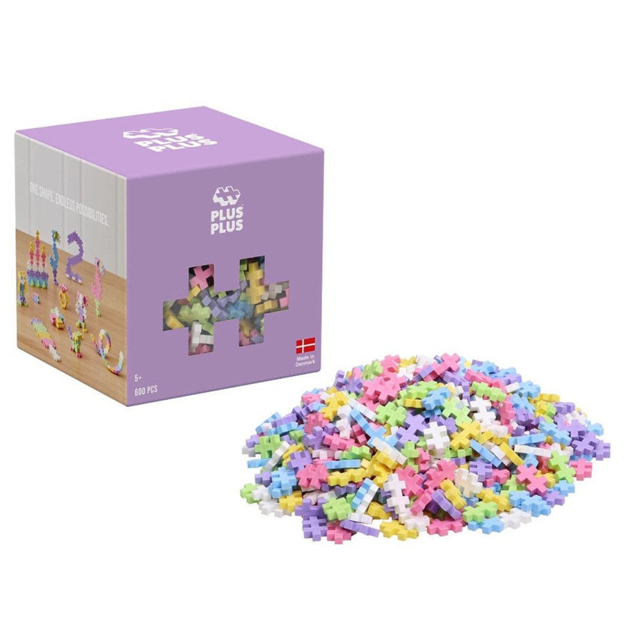 Play Plus-Plus | Plus-Plus Pastel, 600 Pcs | Mellow