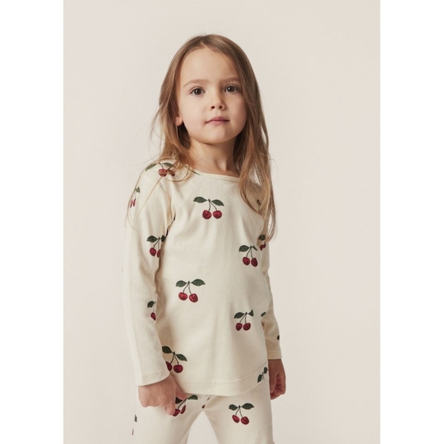 Wear Konges Slojd | Konges Slojd Sleepy Pj Set - Ma Grande Cerise | Mellow