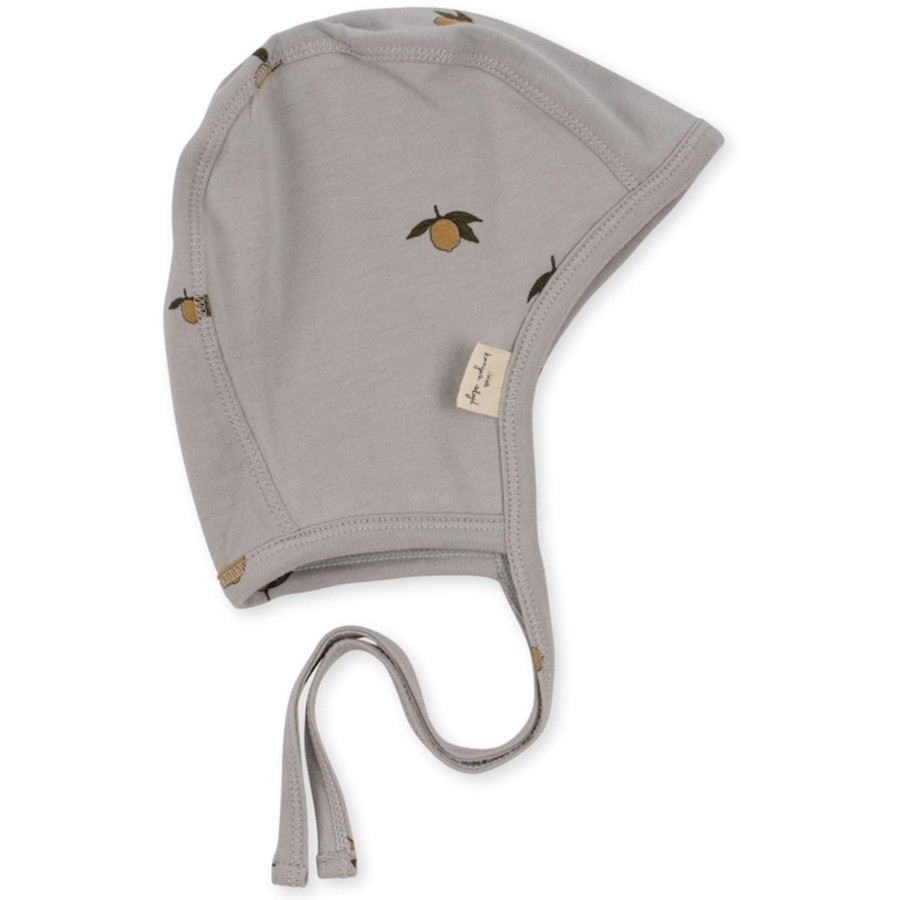 Wear Konges Slojd | Konges Slojd Baby Bonnet - Lemon Harbor | Mellow