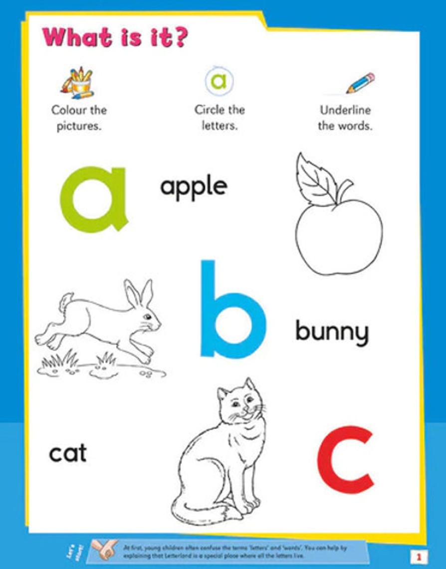 Read Letterland | Letterland: My First Reading Activity Book | Mellow