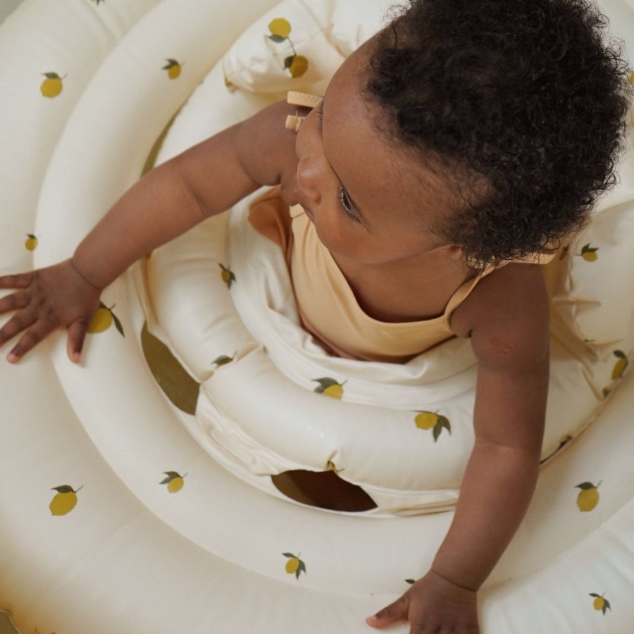 Play Konges Slojd | Konges Slojd Swim Ring Baby - Lemon | Mellow