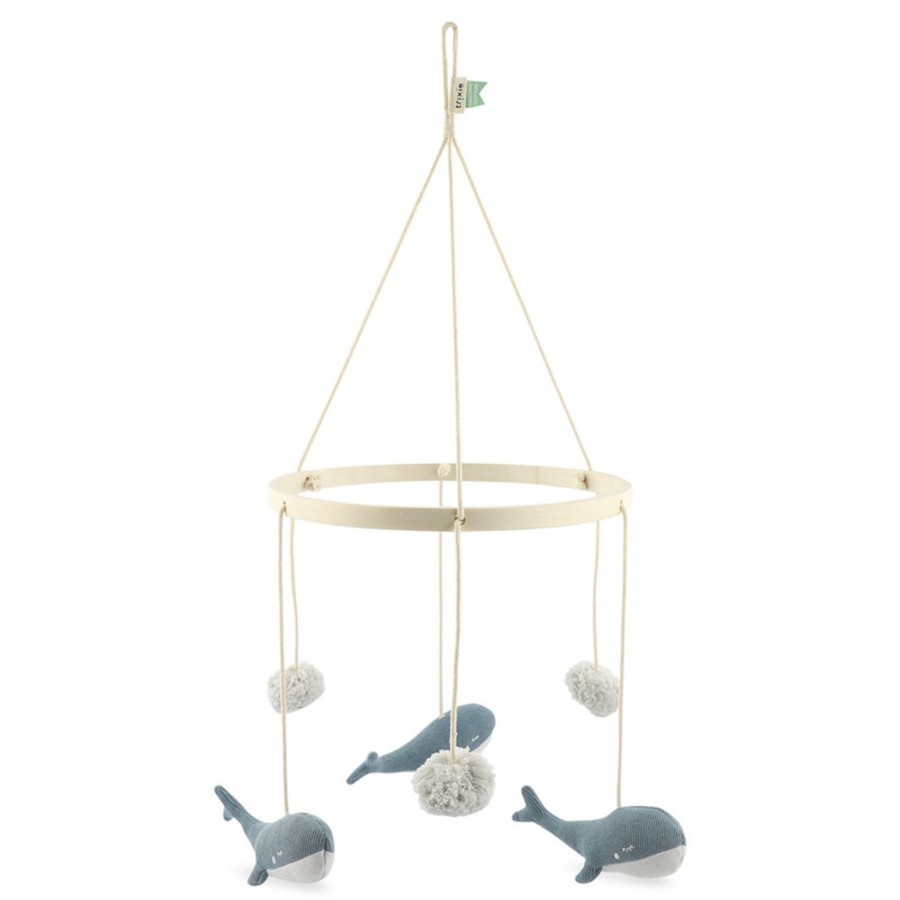 Gift Maileg | Trixie Crib Mobile - Whale | Mellow