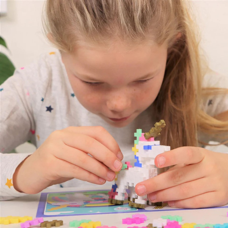 Play Plus-Plus | Plus-Plus Learn To Build Unicorns | Mellow