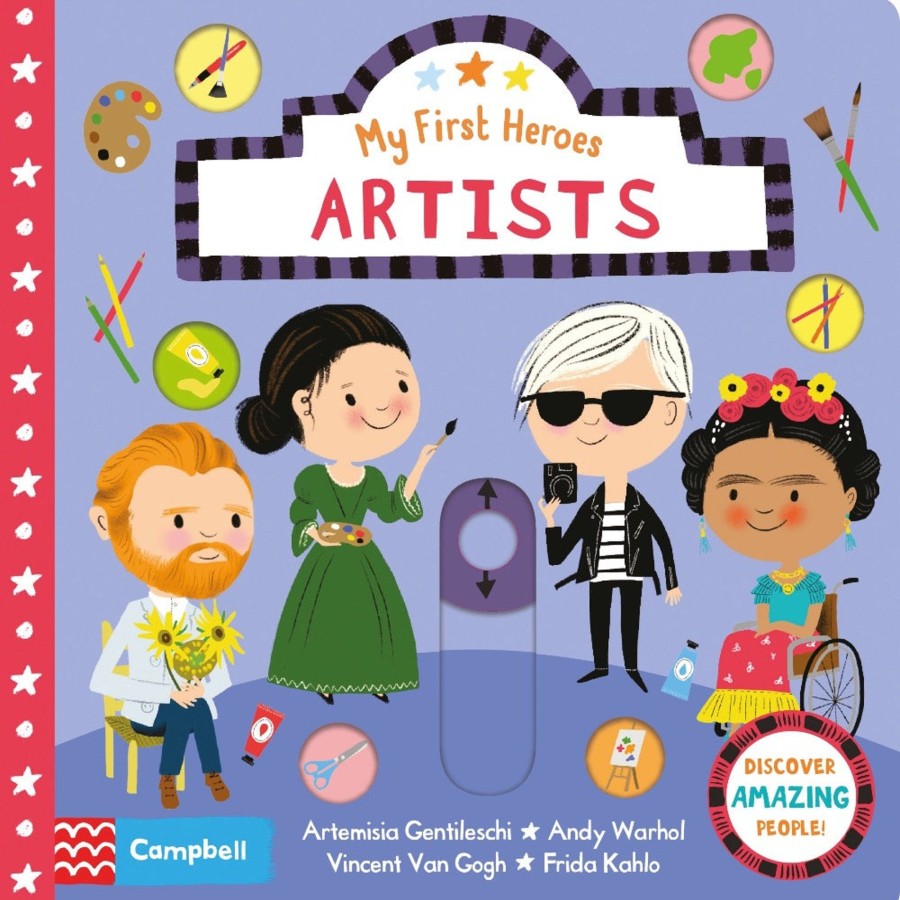 Read My First Heroes by CAMPBELL BOOKS | My First Heroes: Artists | Mellow