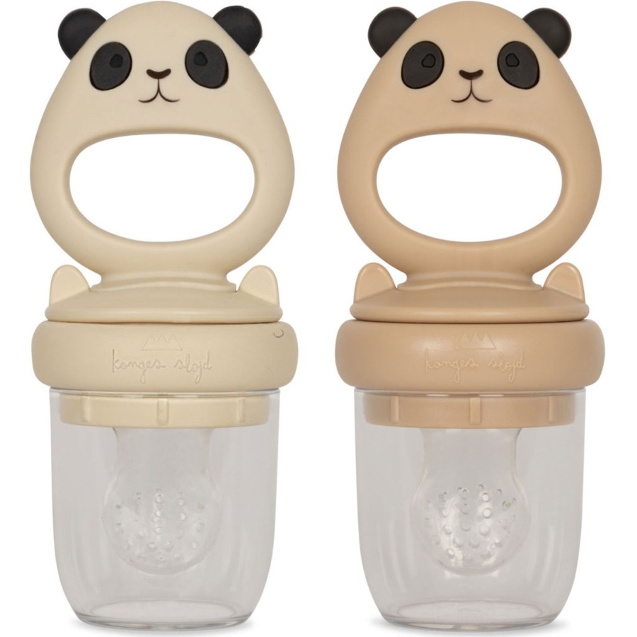 Feed Konges Slojd | Konges Slojd Fruit Feeding Pacifier - Panda | Mellow