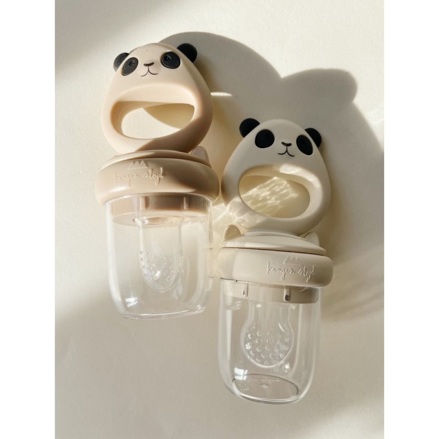 Feed Konges Slojd | Konges Slojd Fruit Feeding Pacifier - Panda | Mellow