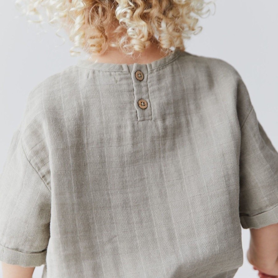 Wear Jamie Kay | Jamie Kay Muslin Rowan Top - Twig | Mellow