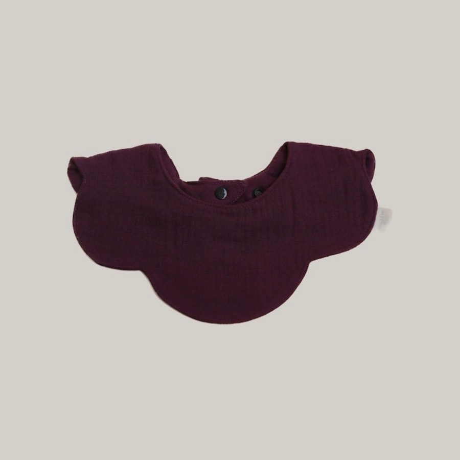 Gift Mellow | Mellow Cloud Dribble Bib - Elegant Plum | Mellow