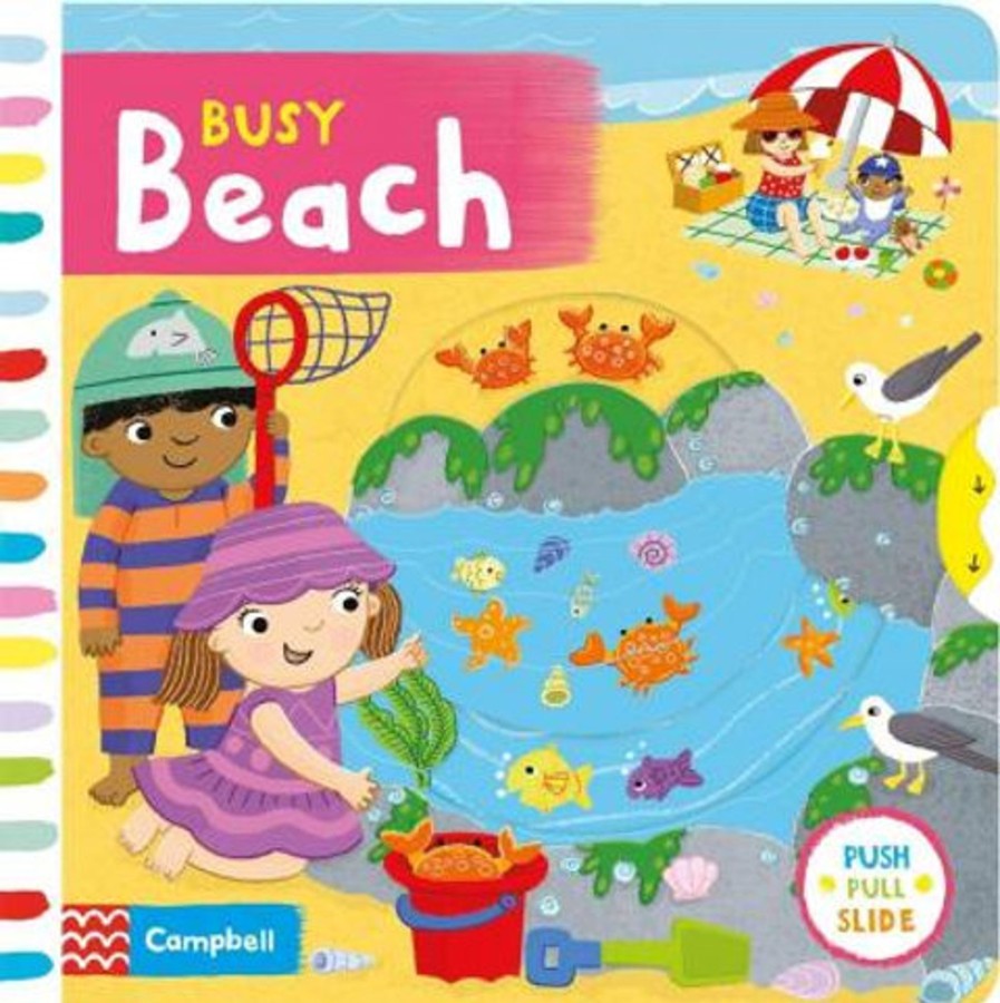 Read Busy Book by CAMPBELL BOOKS | Busy Beach | Mellow