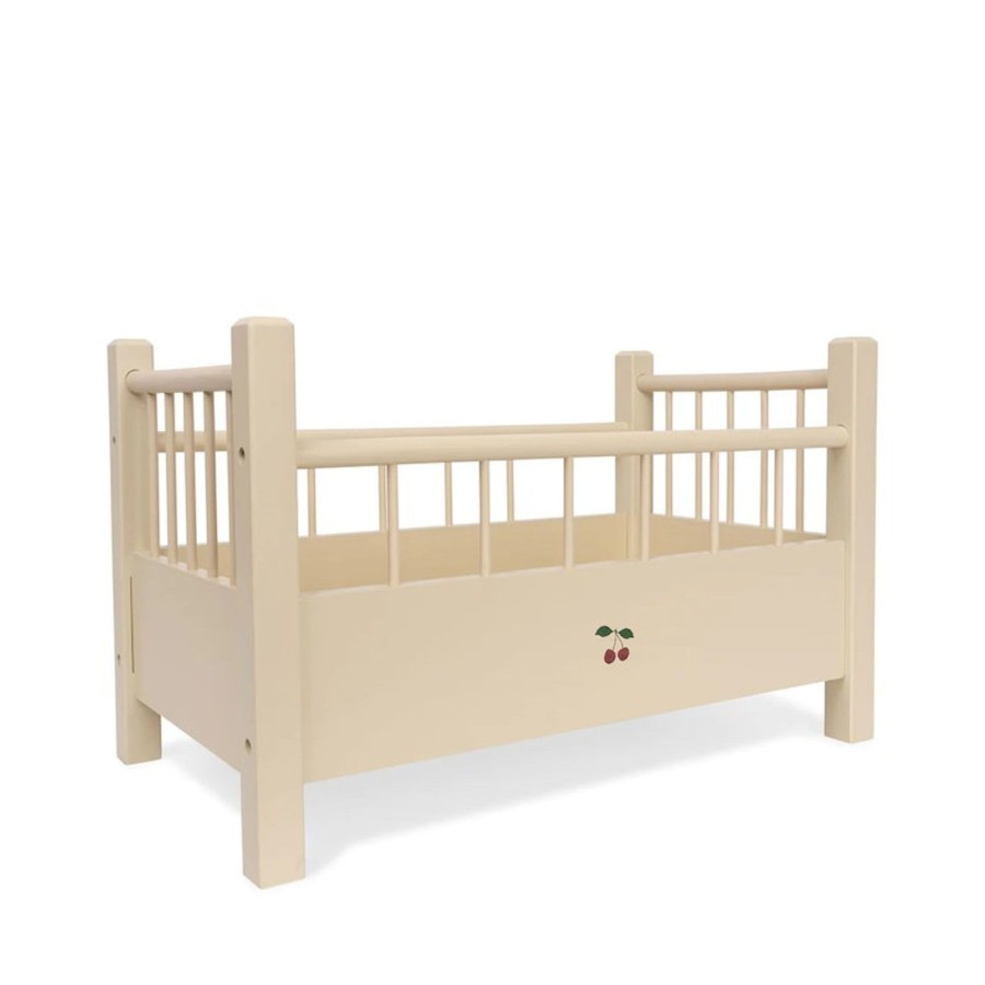 Play Konges Slojd | Konges Slojd Wooden Doll Bed | Mellow