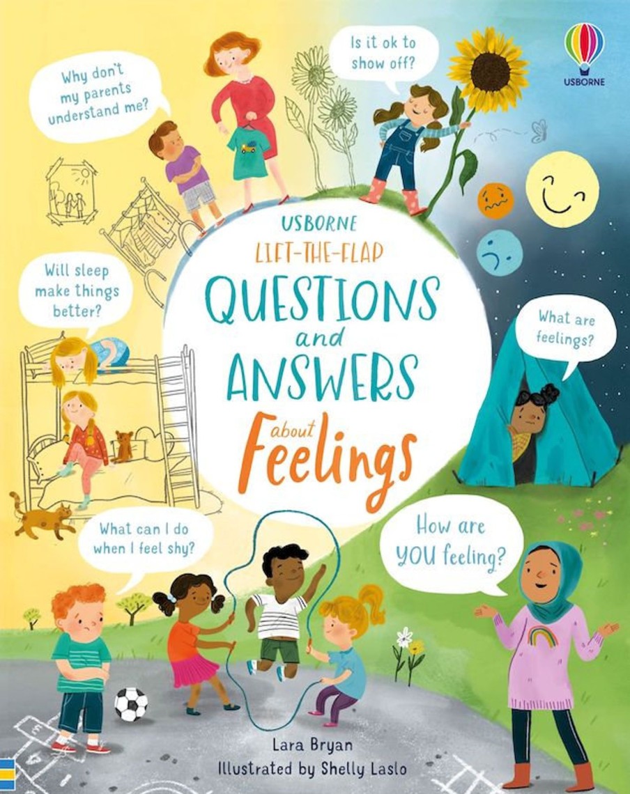 Read Usborne | Lift-The-Flap: Questions And Answers About Feelings | Mellow