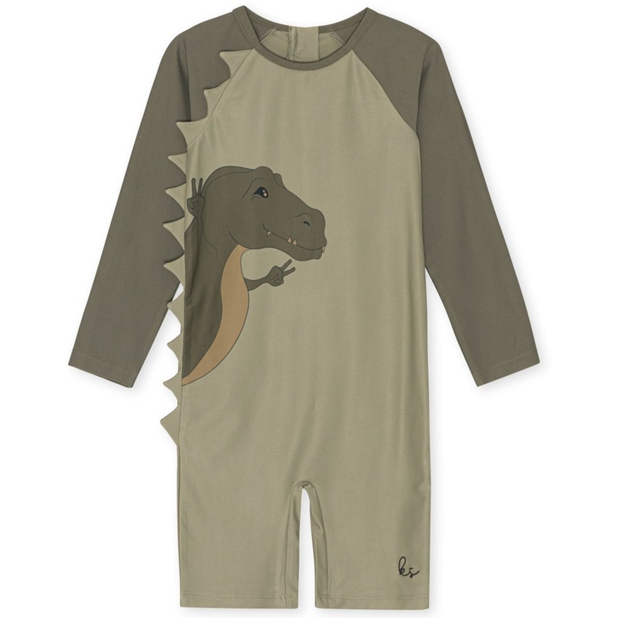 Wear Konges Slojd | Konges Slojd Aster Onesie - Dino | Mellow