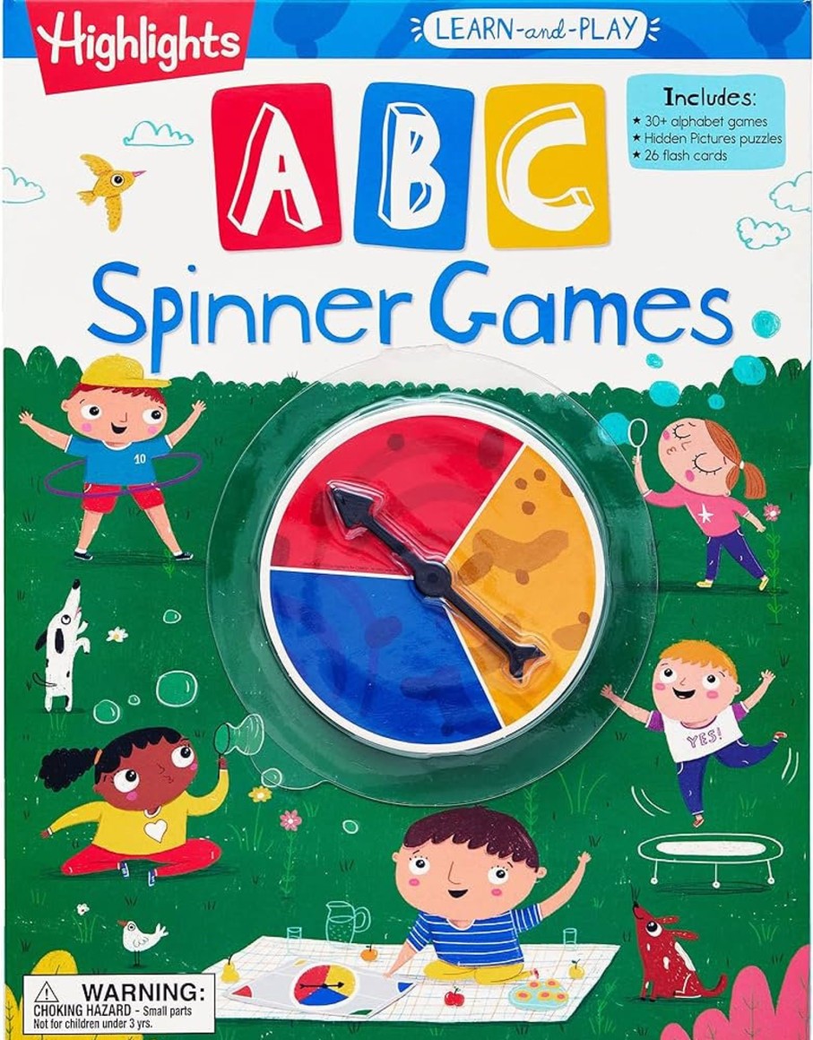 Read Peppa Pig | Highlights Learn-And-Play Abc Spinner Games | Mellow