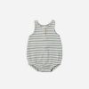 Wear Quincy Mae | Quincy Mae Waffle Sleeveless Bubble, Sky Stripe | Mellow