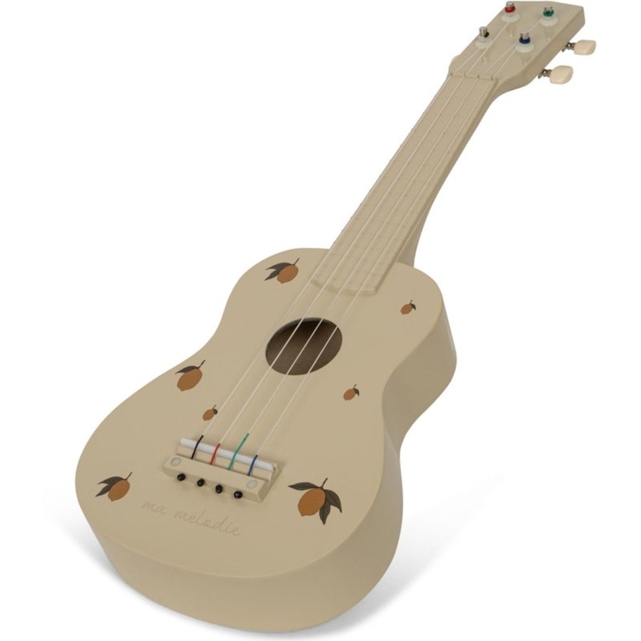 Play Konges Slojd | Konges Slojd Wooden Ukulele - Lemon | Mellow