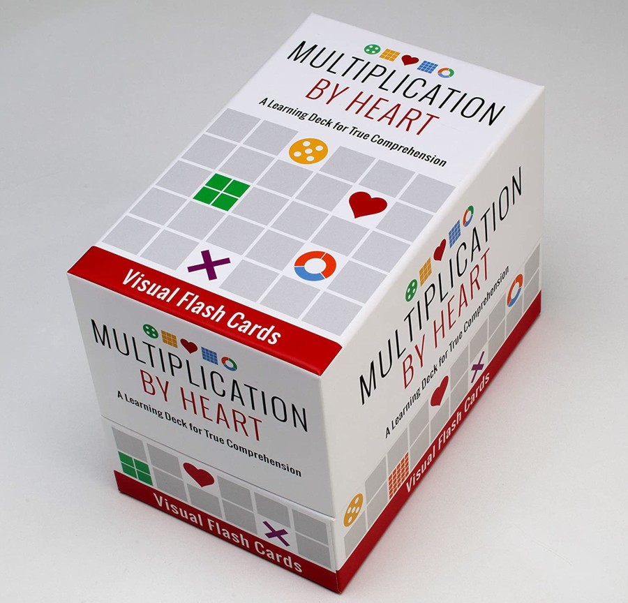 Read Math for Love | Math For Love Multiplication By Heart Visual Flash Cards | Mellow