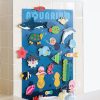 Play Nahthing | Nahthing Project Creative Play Bath Stickers & Poster Set - Aquarium | Mellow