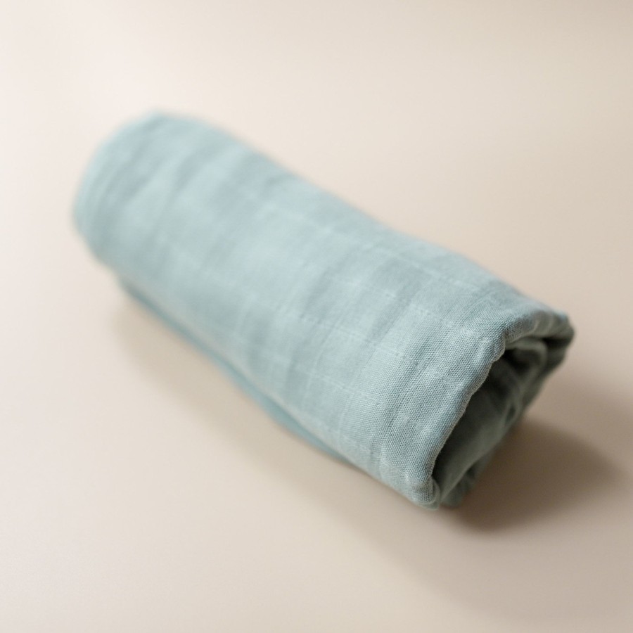 Care Mellow | Bamboo Swaddle - Lake | Mellow