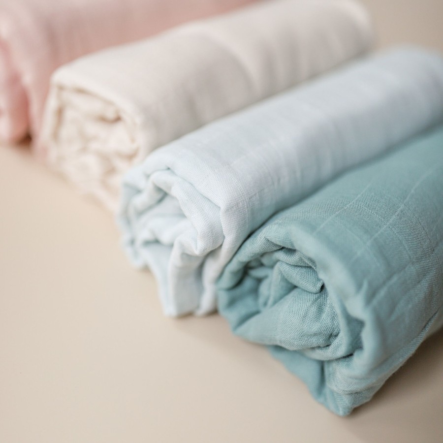 Care Mellow | Bamboo Swaddle - Lake | Mellow