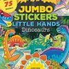 Read Mellow | Jumbo Stickers For Little Hands: Dinosaurs (With 75 Reusable Sticker | Mellow