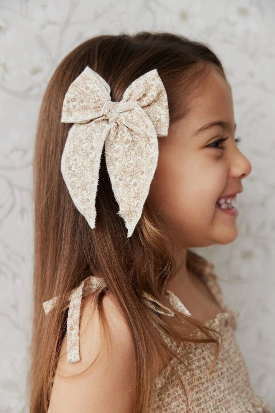 Wear Jamie Kay | Jamie Kay Bow - Chloe Floral Egret | Mellow