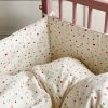 Interior Konges Slojd | Konges Slojd Crib Bed Bumper - Multi Hearts | Mellow