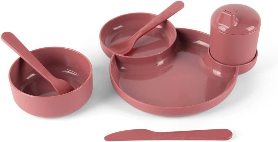 Feed Dantoy | Dantoy Tiny Dinner Gift Set - Red | Mellow