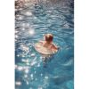 Play Konges Slojd | Konges Slojd Junior Swim Ring - Glitter Transparent Cream | Mellow