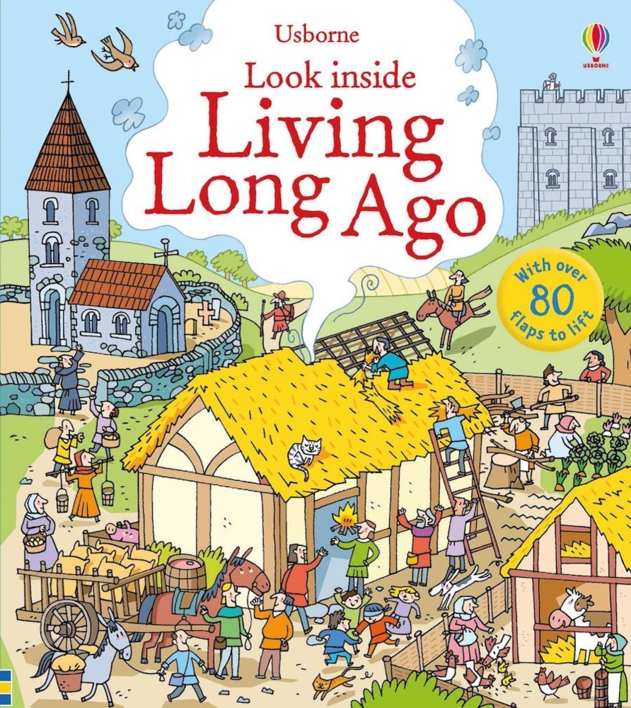 Read Usborne | Look Inside Living Long Ago | Mellow