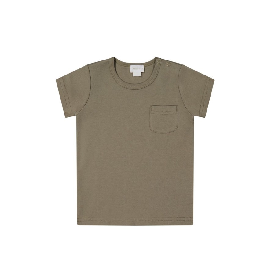 Wear Jamie Kay | Jamie Kay Pima Cotton Top - Twig | Mellow