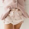 Wear Jamie Kay | Jamie Kay Organic Cotton Frill Bloomer - Petite Fleur Soft Peony | Mellow