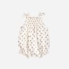 Wear Quincy Mae | Quincy Mae Smocked Woven Romper, Daisy | Mellow