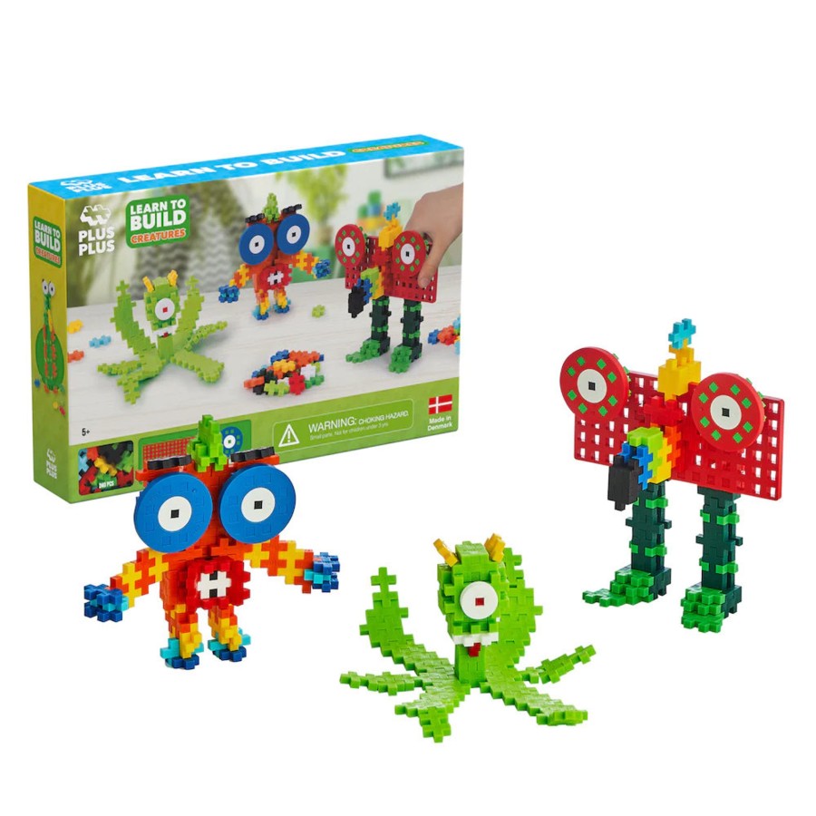 Play Plus-Plus | Plus-Plus Learn To Build Creatures | Mellow